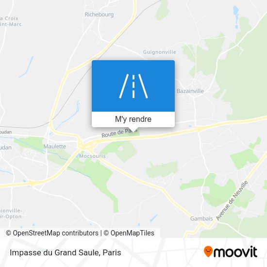 Impasse du Grand Saule plan