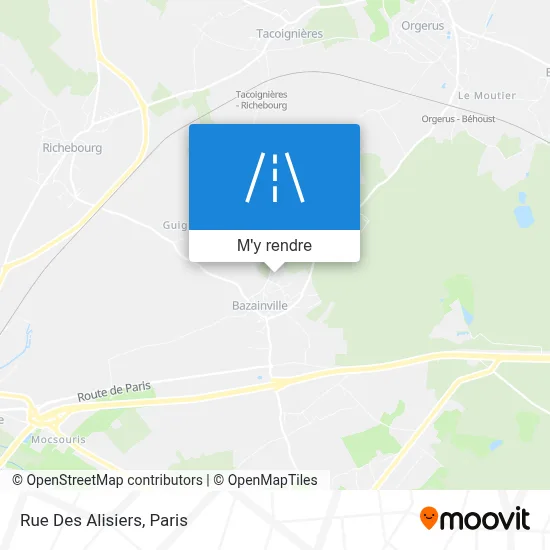 Rue Des Alisiers plan