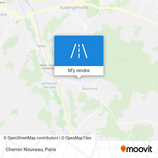 Chemin Nouveau plan