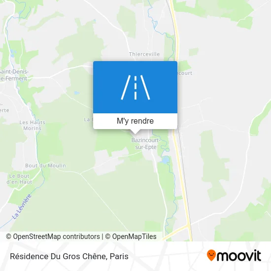 Résidence Du Gros Chêne plan