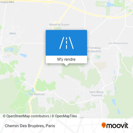 Chemin Des Bruyères plan