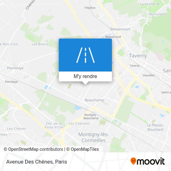 Avenue Des Chênes plan