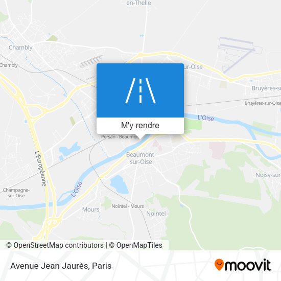 Avenue Jean Jaurès plan
