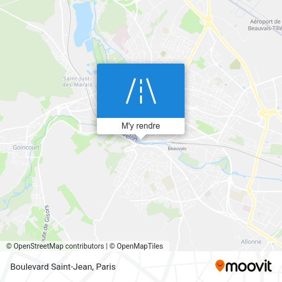 Boulevard Saint-Jean plan