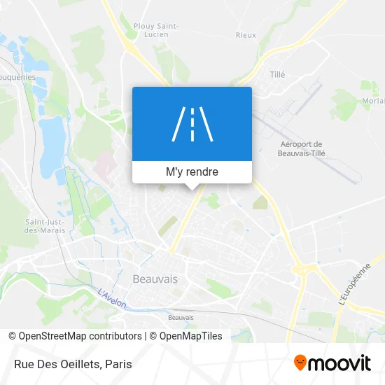 Rue Des Oeillets plan
