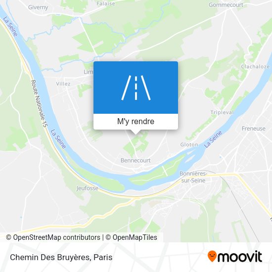 Chemin Des Bruyères plan