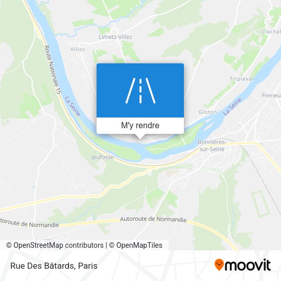 Rue Des Bâtards plan