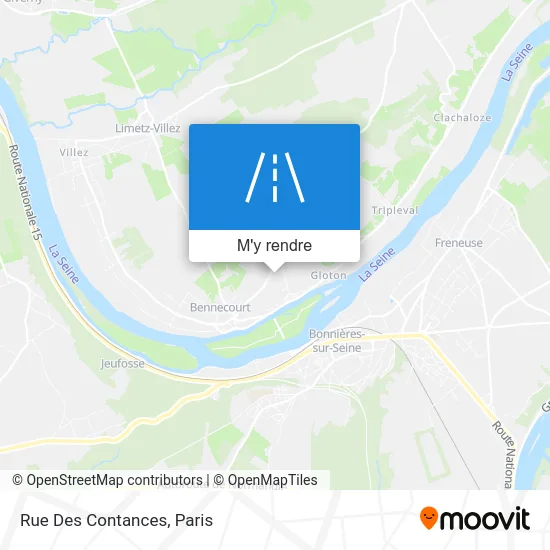 Rue Des Contances plan