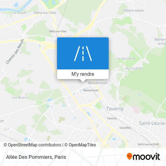 Allée Des Pommiers plan