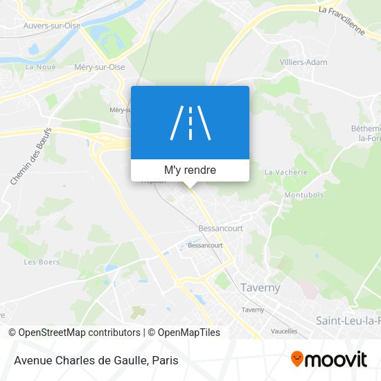Avenue Charles de Gaulle plan