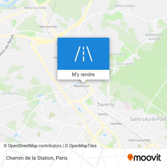 Chemin de la Station plan