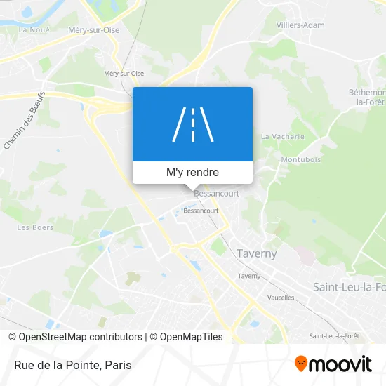 Rue de la Pointe plan