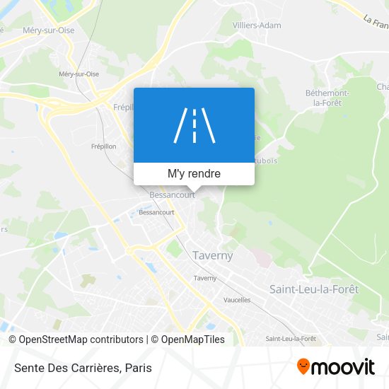 Sente Des Carrières plan