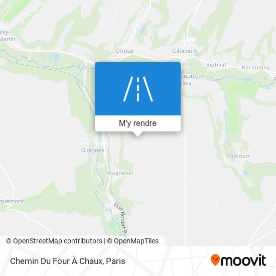 Chemin Du Four À Chaux plan
