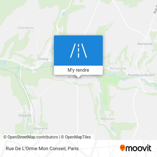 Rue De L'Orme Mon Conseil plan
