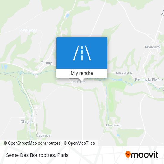 Sente Des Bourbottes plan