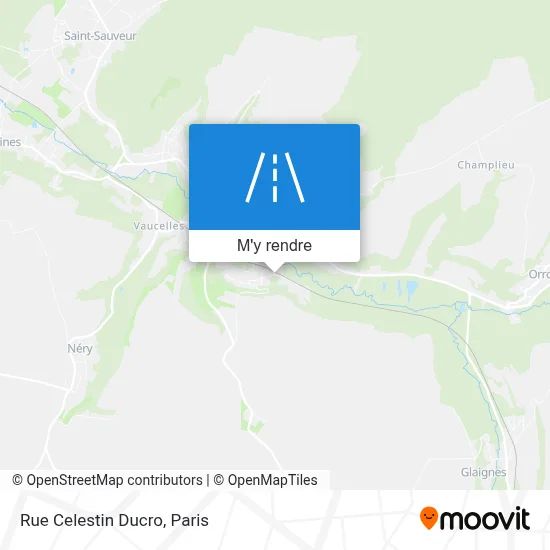 Rue Celestin Ducro plan