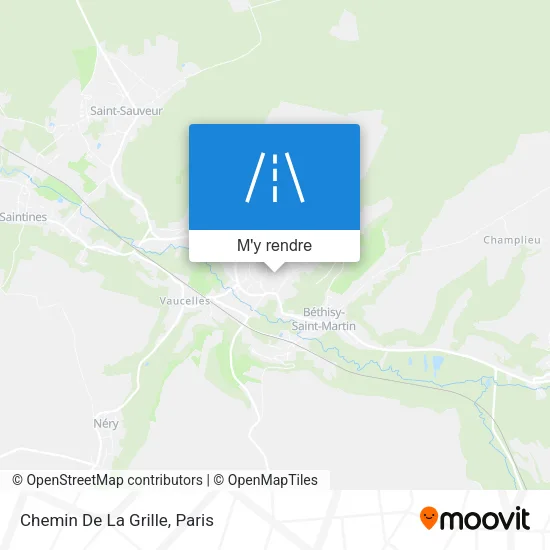 Chemin De La Grille plan