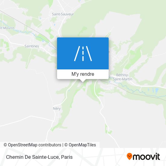Chemin De Sainte-Luce plan