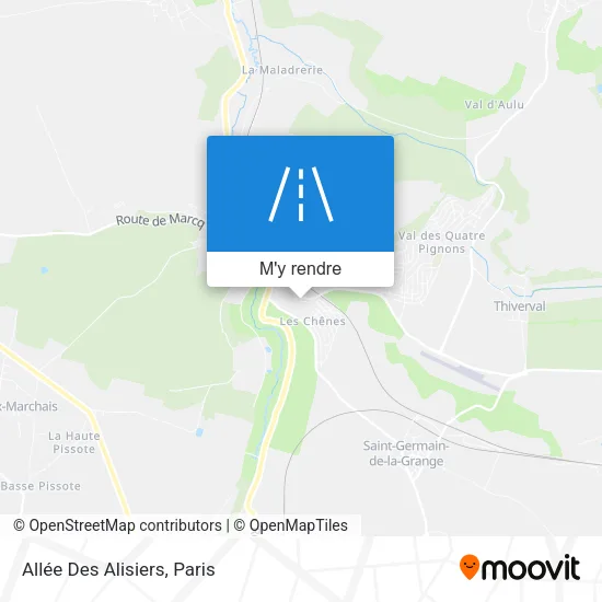Allée Des Alisiers plan