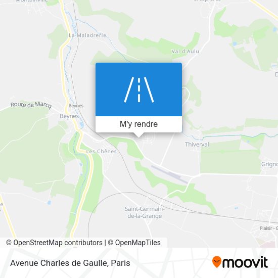 Avenue Charles de Gaulle plan