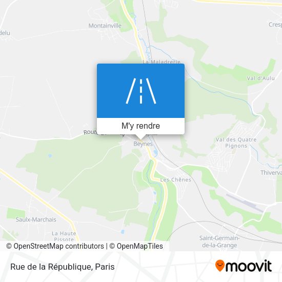 Rue de la République plan