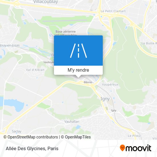 Allée Des Glycines plan