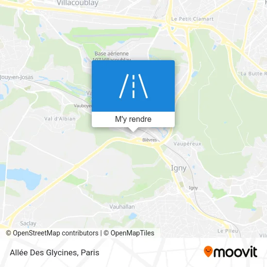 Allée Des Glycines plan