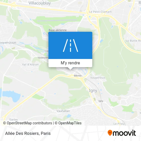 Allée Des Rosiers plan