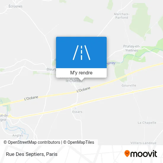 Rue Des Septiers plan
