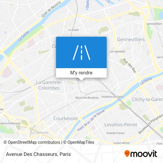 Avenue Des Chasseurs plan