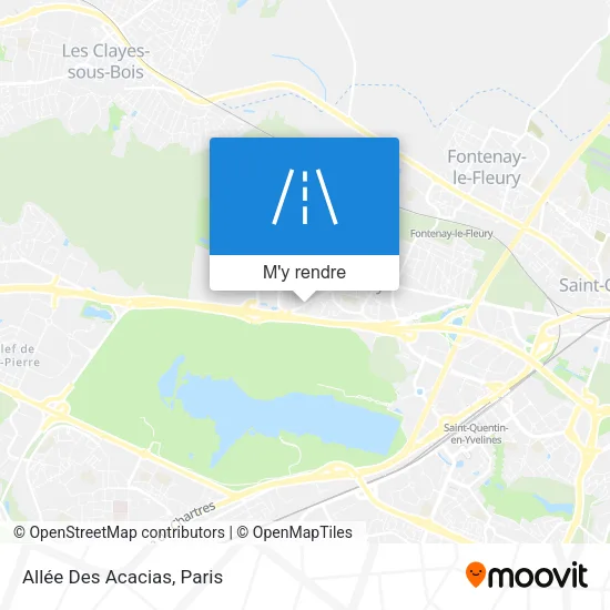 Allée Des Acacias plan
