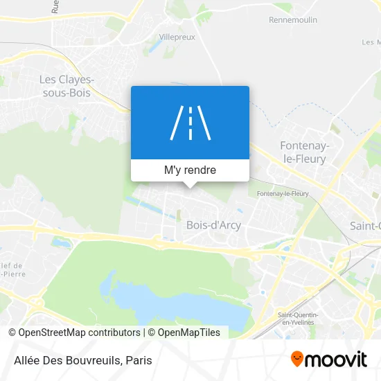 Allée Des Bouvreuils plan