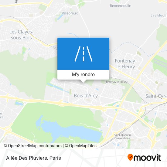 Allée Des Pluviers plan