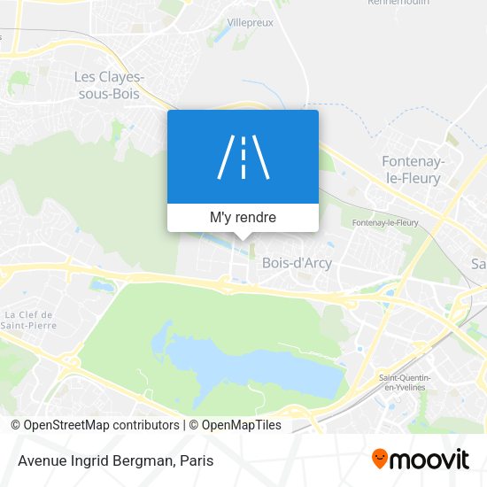 Avenue Ingrid Bergman plan