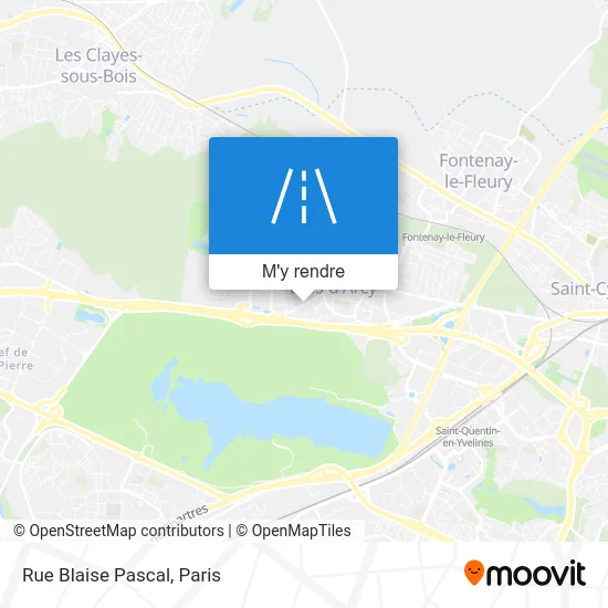 Rue Blaise Pascal plan