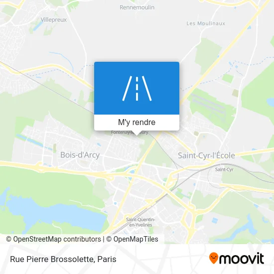 Rue Pierre Brossolette plan