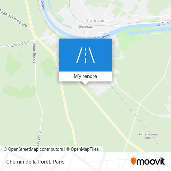 Chemin de la Forêt plan
