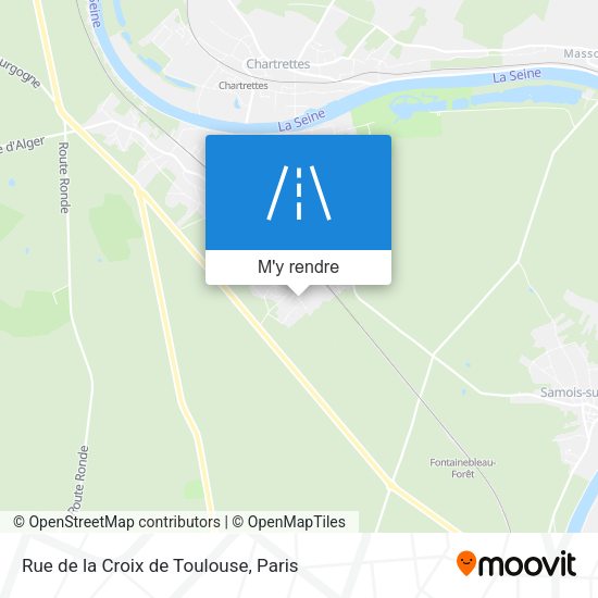 Rue de la Croix de Toulouse plan