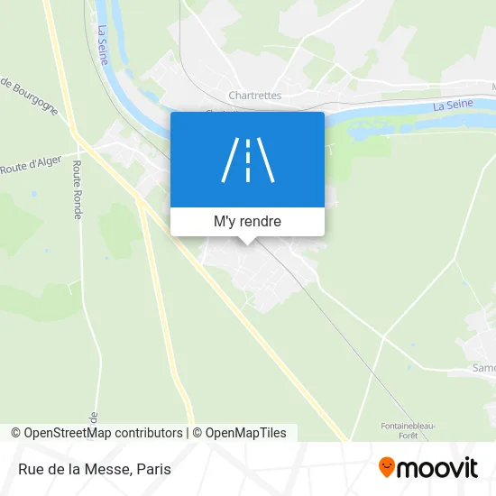 Rue de la Messe plan