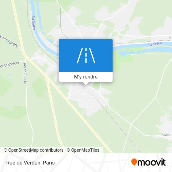 Rue de Verdun plan
