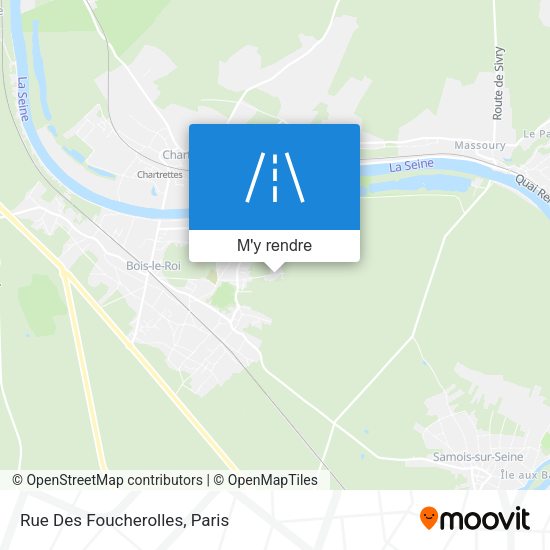 Rue Des Foucherolles plan