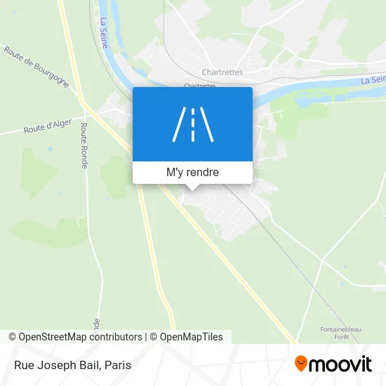 Rue Joseph Bail plan