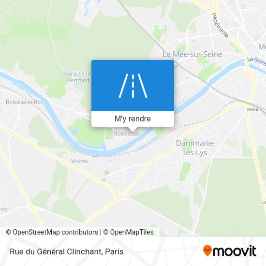 Rue du Général Clinchant plan
