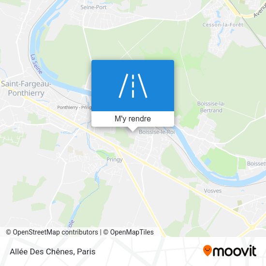 Allée Des Chênes plan