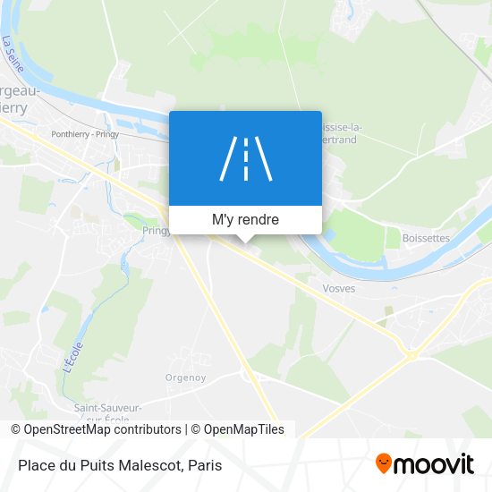 Place du Puits Malescot plan