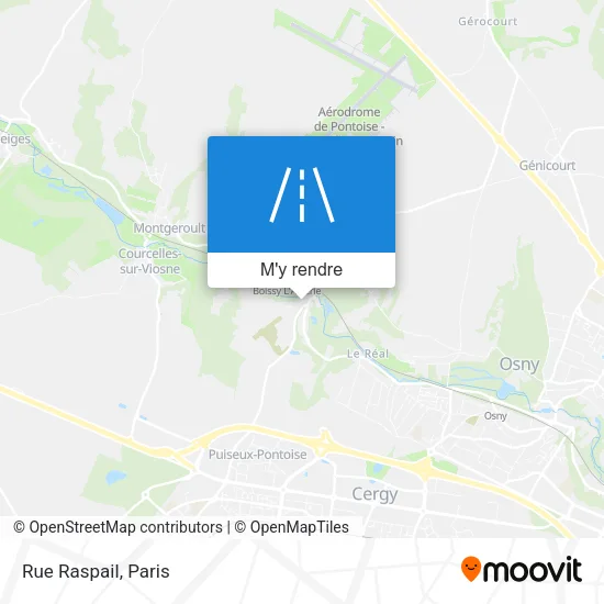 Rue Raspail plan