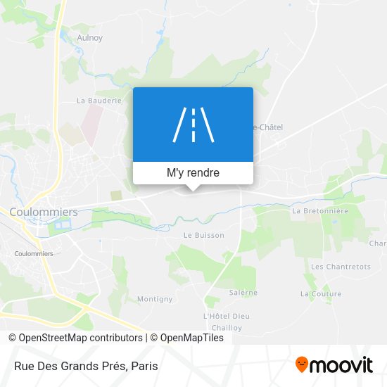Rue Des Grands Prés plan