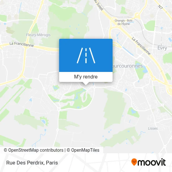 Rue Des Perdrix plan