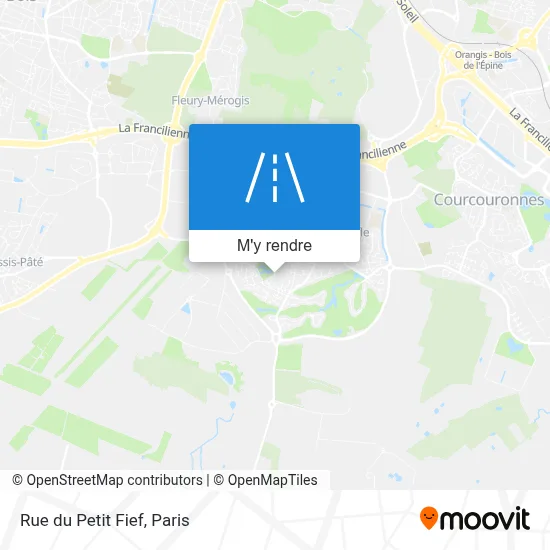 Rue du Petit Fief plan